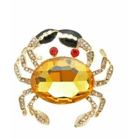 CRAB BROOCH - Picture 5 of 6